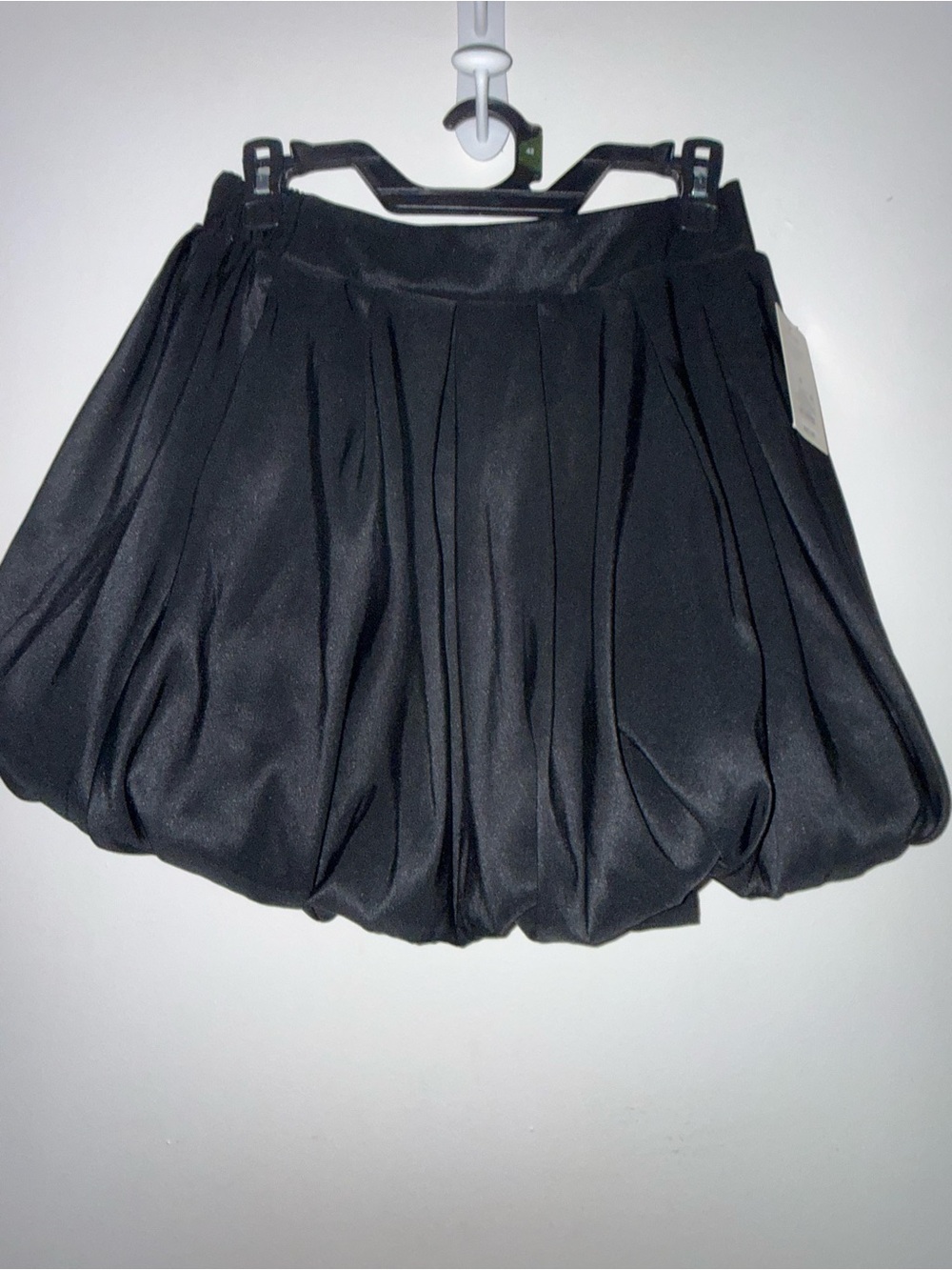 Women's Bubble Hem Mini Skirt